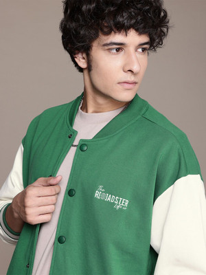 Roadster Full Sleeve Solid Men Sweatshirt