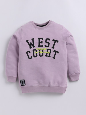 Ginie Full Sleeve Printed Boys Sweatshirt