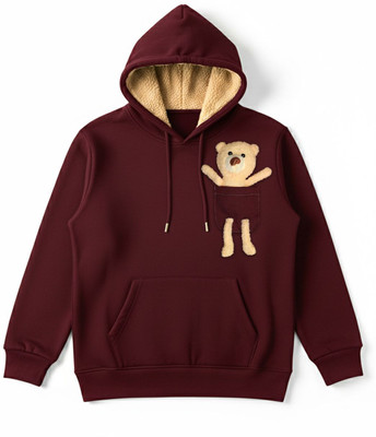 LABOBOWEAR Full Sleeve Embellished Boys & Girls Sweatshirt