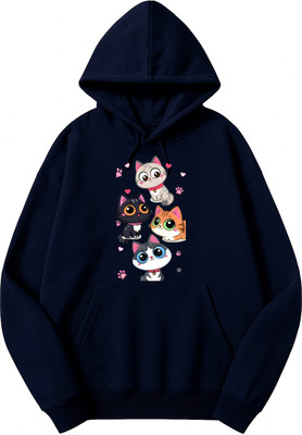 Ericia Full Sleeve Printed Men & Women Sweatshirt