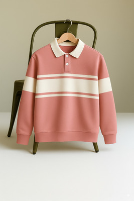 Try This Full Sleeve Color Block Men Sweatshirt
