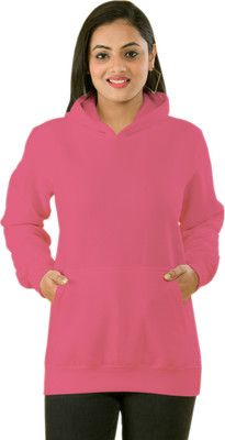 SHUAN Full Sleeve Solid Women Sweatshirt