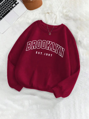 Sky Magic Full Sleeve Printed Women Sweatshirt