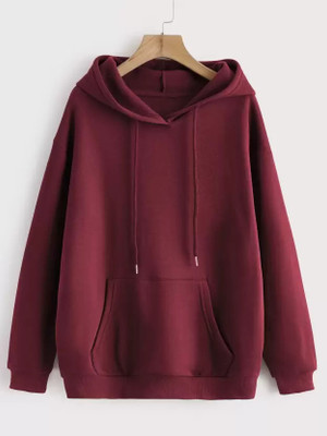 CKARFE Full Sleeve Solid Men Sweatshirt