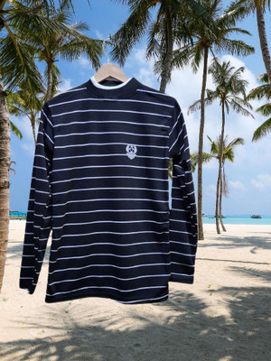 Ayansh Trending Full Sleeve Striped Men Sweatshirt