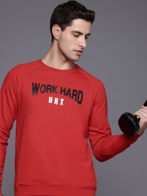 HRX by Hrithik Roshan Full Sleeve Printed Men Sweatshirt