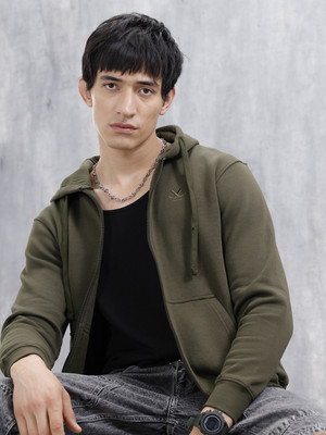 WROGN Full Sleeve Solid Men Sweatshirt