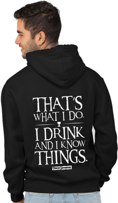 Joy Nd Hapiness Full Sleeve Printed Men Sweatshirt