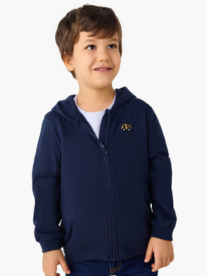JUNIORS by Babyshop Full Sleeve Solid Boys Sweatshirt