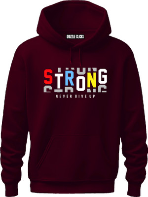 DRIZZLE CLICKS Full Sleeve Graphic Print Men Sweatshirt