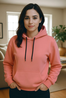 HouseOfCommon Full Sleeve Solid Women Sweatshirt