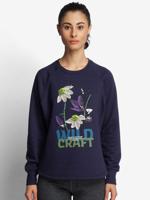 Wildcraft Full Sleeve Graphic Print Women Sweatshirt