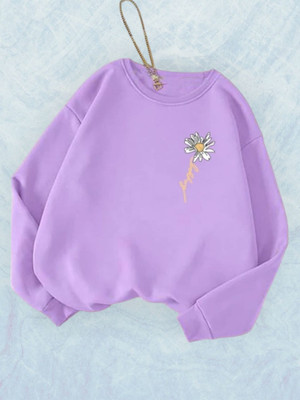 Draxstar Premi Full Sleeve Printed Women Sweatshirt