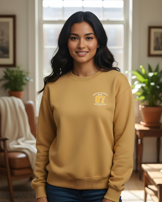 FLYIND VOGUE OUTFIT Full Sleeve Solid, Printed Women Sweatshirt