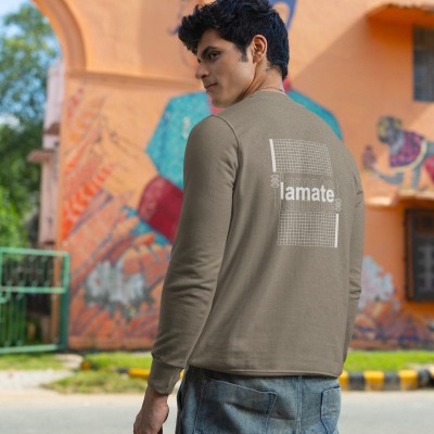 lamate fashion Full Sleeve Printed Men Sweatshirt