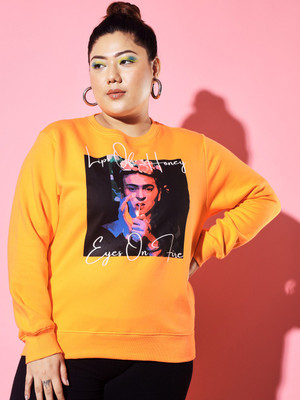 BEYOUND SIZE - THE DRY STATE Full Sleeve Graphic Print Women Sweatshirt