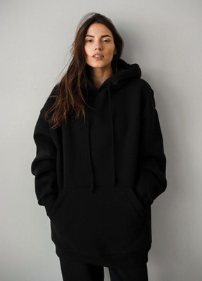SPOWEARY Full Sleeve Solid Women Sweatshirt