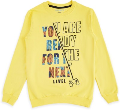 Pantaloons Junior Full Sleeve Printed Boys Sweatshirt