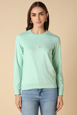 Allen Solly Full Sleeve Printed Women Sweatshirt