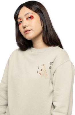 Broke Memers Full Sleeve Graphic Print Women Sweatshirt