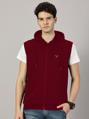 Leon Sleeveless Graphic Print Men Sweatshirt