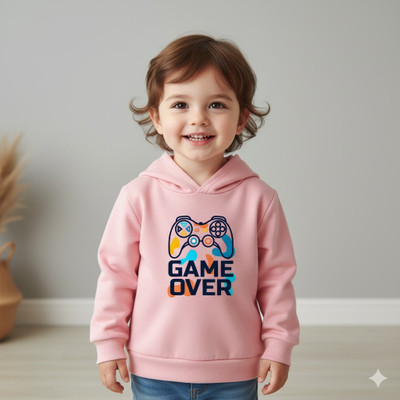 KiddieKisses Full Sleeve Printed Boys & Girls Sweatshirt