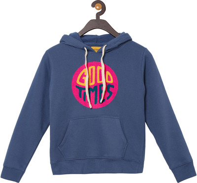 instafab Full Sleeve Graphic Print Boys Reversible Sweatshirt