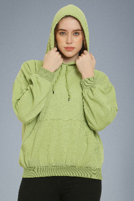The Unicharm Full Sleeve Self Design Women Sweatshirt