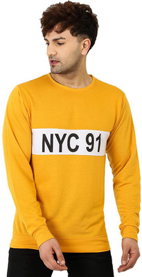 Leotude Full Sleeve Printed Men Sweatshirt