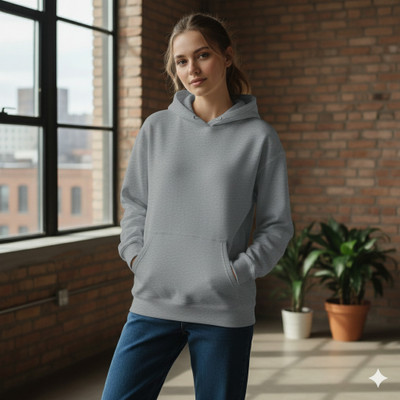 DivRa Clothing Full Sleeve Solid Women Sweatshirt