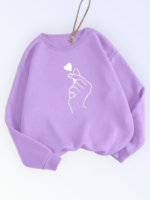 Draxstar Premi Full Sleeve Printed Women Sweatshirt
