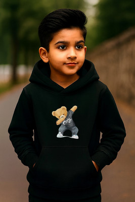 YI FASHION Full Sleeve Printed, Self Design, Graphic Print Boys Sweatshirt