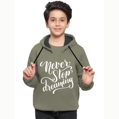 SKGarment Full Sleeve Graphic Print Boys Sweatshirt