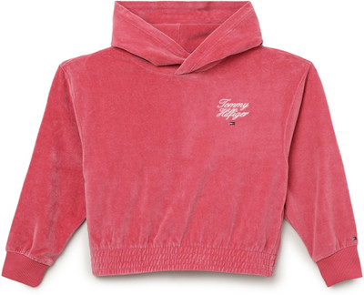 TOMMY HILFIGER Full Sleeve Graphic Print Girls Sweatshirt