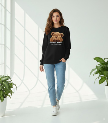 HouseOfCommon Full Sleeve Graphic Print Women Sweatshirt