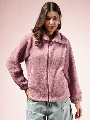 THE DRY STATE Full Sleeve Self Design Women Sweatshirt
