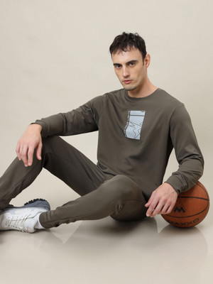 TECHNOSPORT Full Sleeve Graphic Print Men Sweatshirt