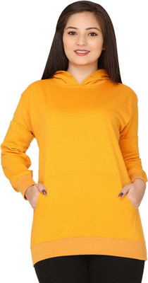 HouseOfCommon Full Sleeve Solid Women Sweatshirt