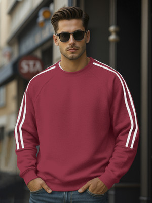 FashionAndYOUTH Full Sleeve Striped Men Sweatshirt