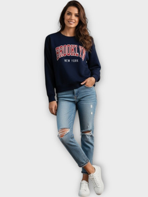 Stylezone Full Sleeve Graphic Print Women Sweatshirt