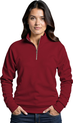 TeeWink Full Sleeve Solid Women Sweatshirt