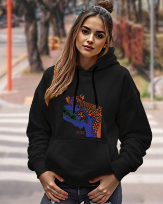 AUSK Full Sleeve Printed Women Sweatshirt