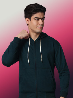 OBAAN Full Sleeve Solid Men Sweatshirt