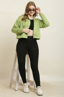 universal traderss Full Sleeve Solid Women Jacket