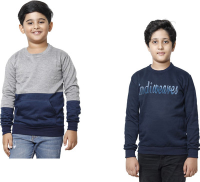 MT FASHION Full Sleeve Printed Boys Sweatshirt