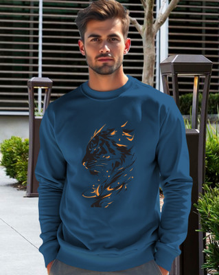 ENITOR Full Sleeve Printed Men Sweatshirt