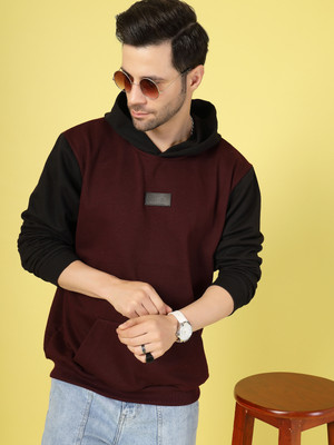 RIGO Full Sleeve Solid Men Sweatshirt
