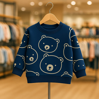 DOODEEKIDS Full Sleeve Printed Boys & Girls Sweatshirt