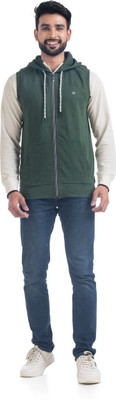 Vital Sleeveless Solid Men Sweatshirt