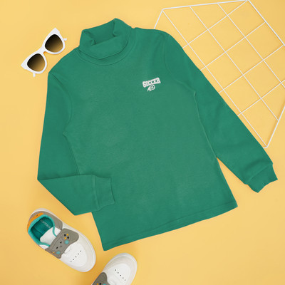 Pantaloons Junior Full Sleeve Solid Boys Sweatshirt